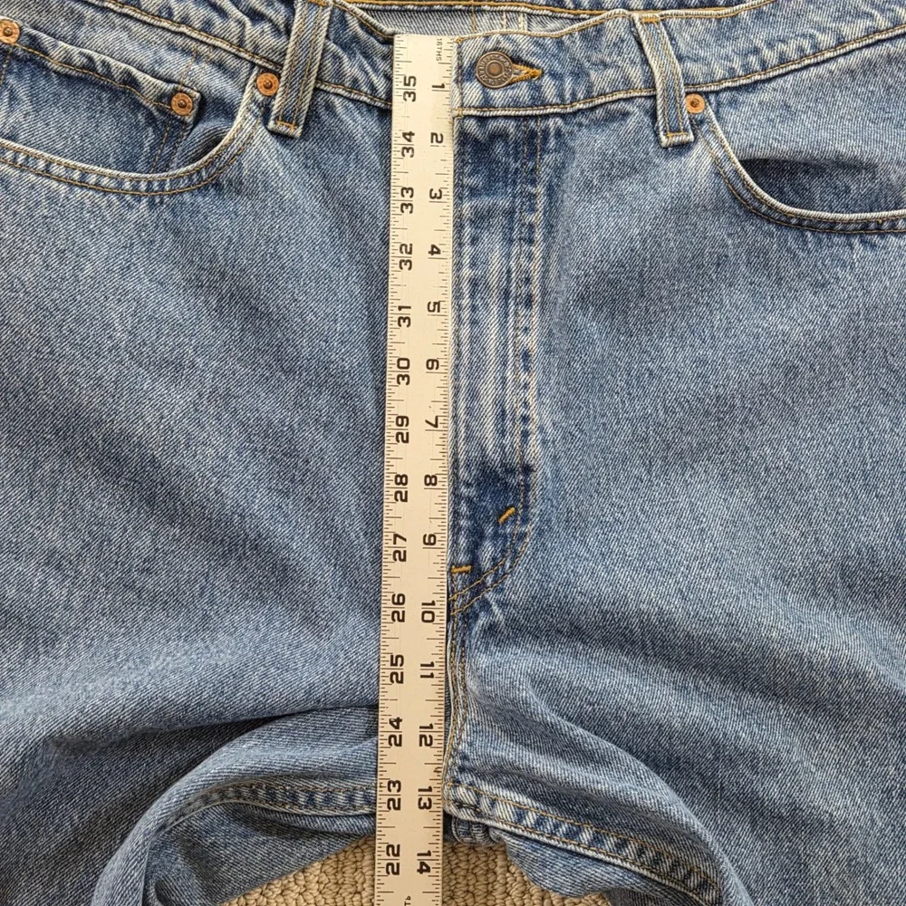 VTG 1996' Levi's 550 Relaxed Fit Jeans Mens 40x31 Denim‎ Pants USA Made *Altered